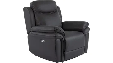 Livaro recliner-nojatuoli, sähkötoiminen - Musta - Huonekalut - Tuoli & nojatuoli - Nojatuoli & lepotuoli - Mekanismituoli