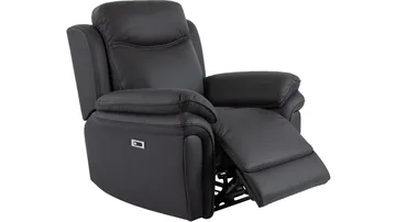 Livaro recliner-nojatuoli, sähkötoiminen - Musta - Huonekalut - Tuoli & nojatuoli - Nojatuoli & lepotuoli - Mekanismituoli