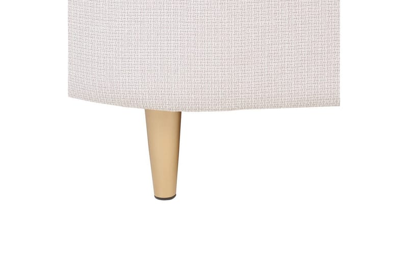 Nojatuoli Loen - Beige, kulta/polyesteri - Huonekalut - Tuoli & nojatuoli - Nojatuoli & lepotuoli