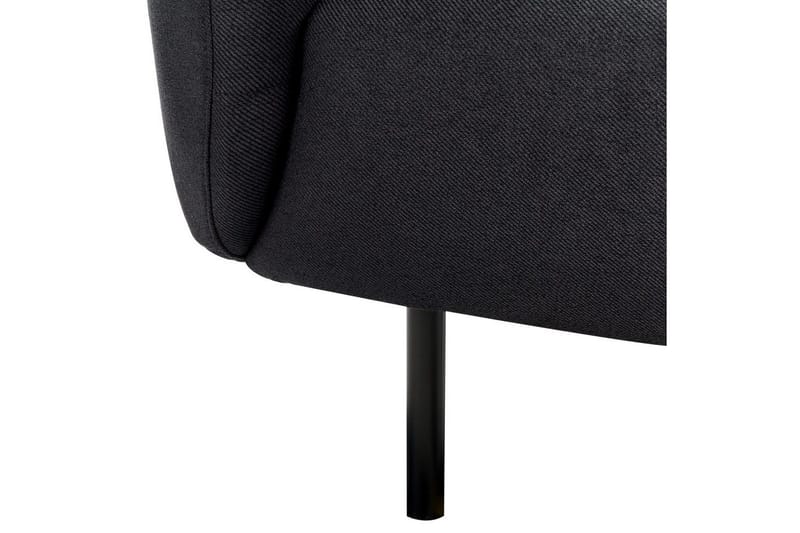 Nojatuoli Loen - Musta/Polyesteri - Huonekalut - Tuoli & nojatuoli - Nojatuoli & lepotuoli