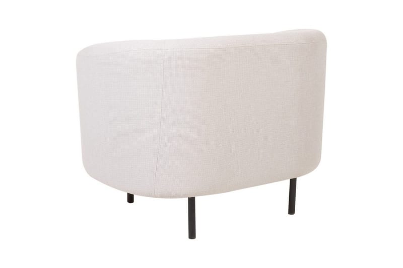 Nojatuoli Loen - Vaaleanbeige, musta/Polyesteri, Vaaleanbeige, musta/polyesteri, Vaaleabeige, musta/polyesteri - Huonekalut - Tuoli & nojatuoli - Nojatuoli & lepotuoli