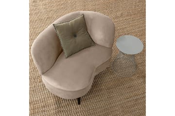 Lounge-nojatuoli Asra - Khaki - Huonekalut - Sohva - 2:n istuttava sohva