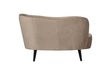 Lounge-nojatuoli Asra - Khaki - Huonekalut - Sohva - 2:n istuttava sohva
