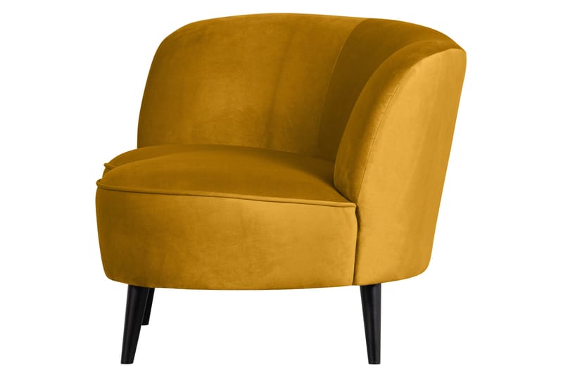 Lounge-nojatuoli Asra - Ochre - Huonekalut - Tuoli & nojatuoli - Nojatuoli & lepotuoli