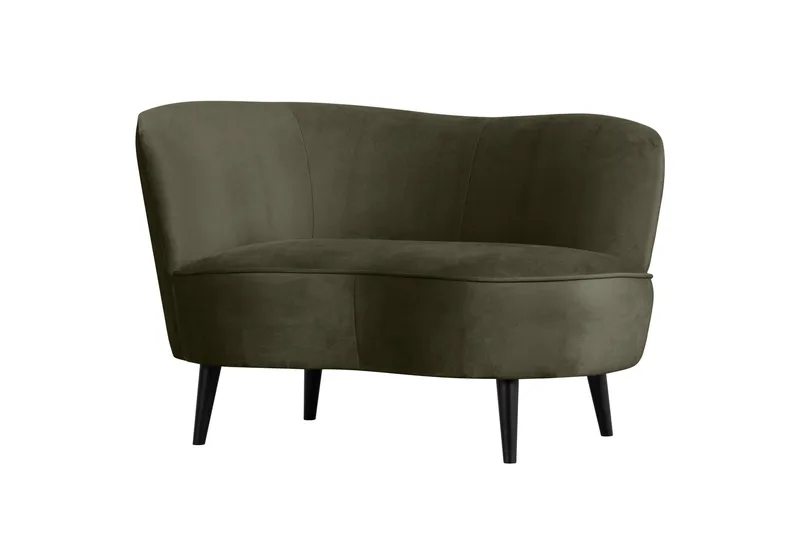 Lounge-nojatuoli Asra, Vihreä