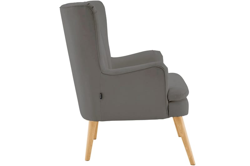 Loungenojatuoli Krugerville - Kangas/Antrasiitti - Huonekalut - Tuoli & nojatuoli - Nojatuoli & lepotuoli