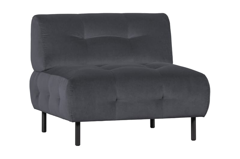 Loungenojatuoli Kuusirant, Tummanharmaa