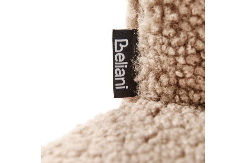 Nojatuoli Lovelock - Beige, musta/Bouclé - Huonekalut - Tuoli & nojatuoli - Nojatuoli & lepotuoli