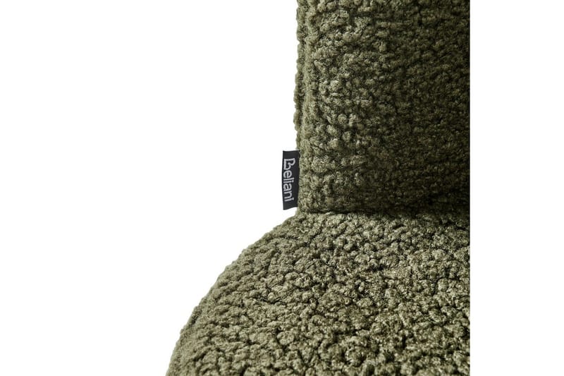 Nojatuoli Lovelock - Tummanvihreä, musta/bouclé, Tummanvihreä, musta/Bouclé - Huonekalut - Tuoli & nojatuoli - Nojatuoli & lepotuoli