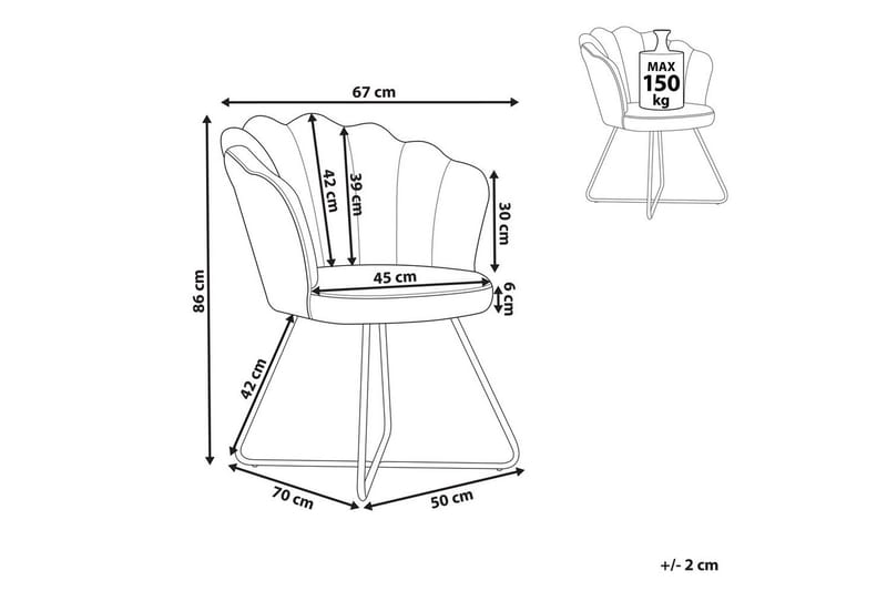 Nojatuoli Lovelock - Vihreä, musta/sametti, Vihreä, Musta/Sametti, Vihreä, musta/Sametti - Huonekalut - Tuoli & nojatuoli - Nojatuoli & lepotuoli