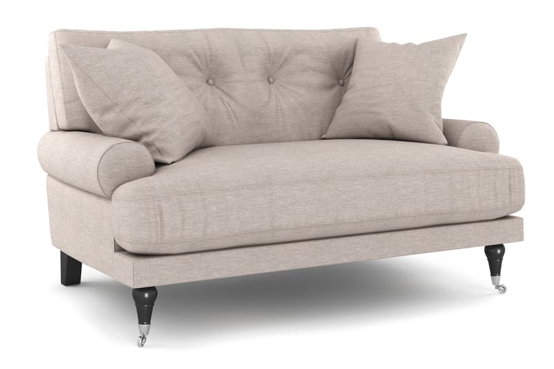 Loveseat Webber - Beige Kromi - Huonekalut - Tuoli & nojatuoli - Nojatuoli & lepotuoli