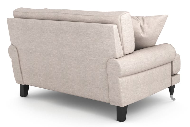 Loveseat Webber - Beige Kromi - Huonekalut - Tuoli & nojatuoli - Nojatuoli & lepotuoli