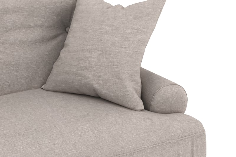Loveseat Webber - Beige Kromi - Huonekalut - Tuoli & nojatuoli - Nojatuoli & lepotuoli