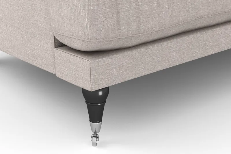 Loveseat Webber - Beige Kromi - Huonekalut - Tuoli & nojatuoli - Nojatuoli & lepotuoli