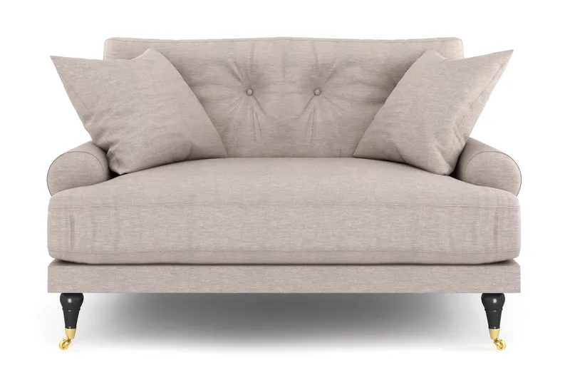 Loveseat Webber - Beige Messinki - Huonekalut - Tuoli & nojatuoli - Nojatuoli & lepotuoli
