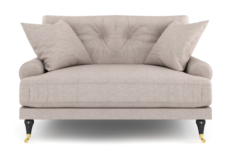 Loveseat Webber - Beige Messinki - Huonekalut - Tuoli & nojatuoli - Nojatuoli & lepotuoli