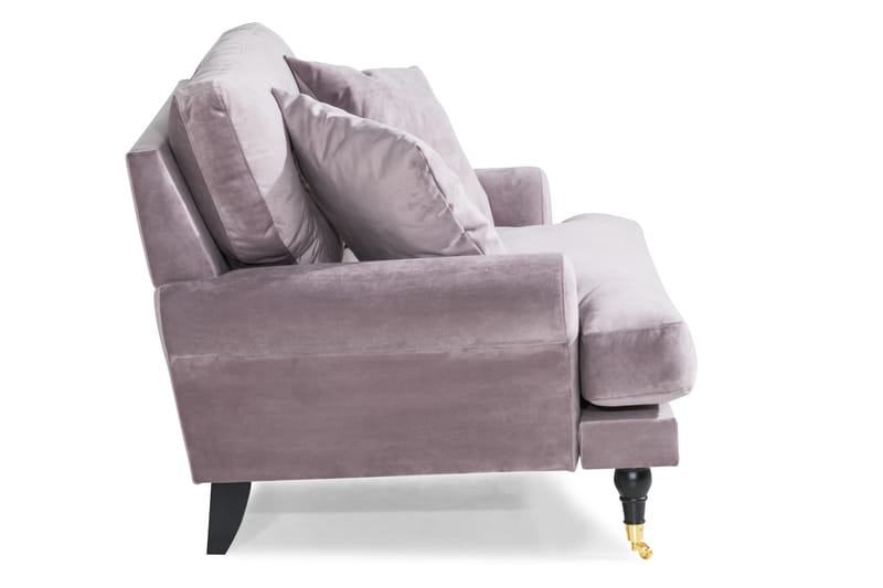 Loveseat Webber Sametti - Liila Messinki - Huonekalut - Tuoli & nojatuoli - Nojatuoli & lepotuoli