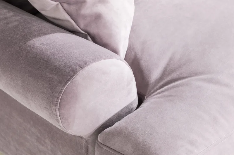 Loveseat Webber Sametti - Liila Messinki - Huonekalut - Tuoli & nojatuoli - Nojatuoli & lepotuoli