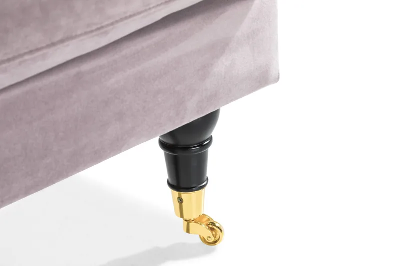 Loveseat Webber Sametti - Liila Messinki - Huonekalut - Tuoli & nojatuoli - Nojatuoli & lepotuoli