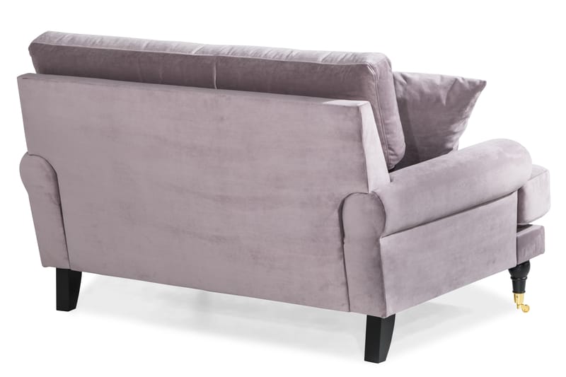 Loveseat Webber Sametti - Liila Messinki - Huonekalut - Tuoli & nojatuoli - Nojatuoli & lepotuoli