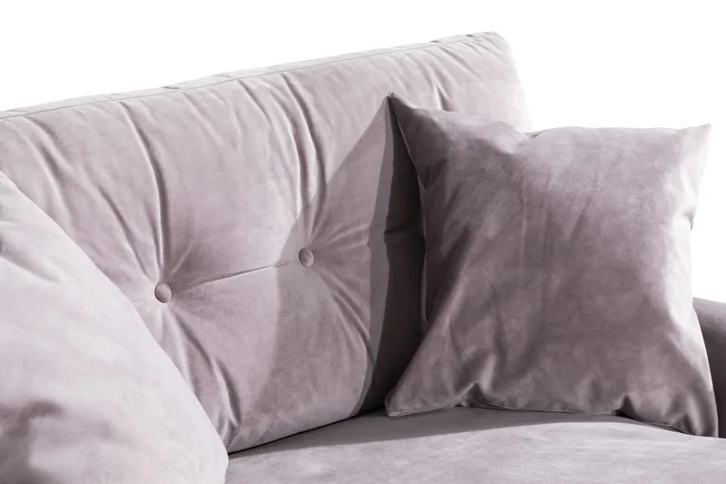 Loveseat Webber Sametti - Liila Messinki - Huonekalut - Tuoli & nojatuoli - Nojatuoli & lepotuoli