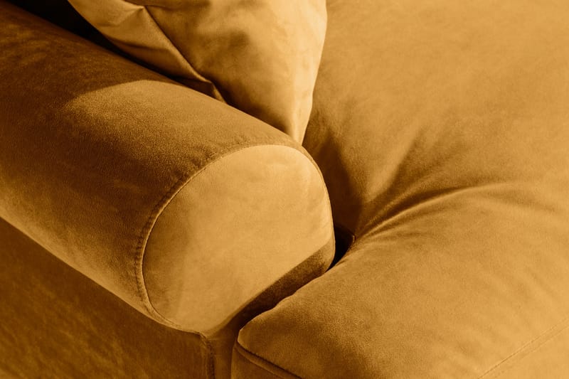 Loveseat Webber Sametti - Meripihka Messinki - Huonekalut - Tuoli & nojatuoli - Nojatuoli & lepotuoli - Samettinojatuoli