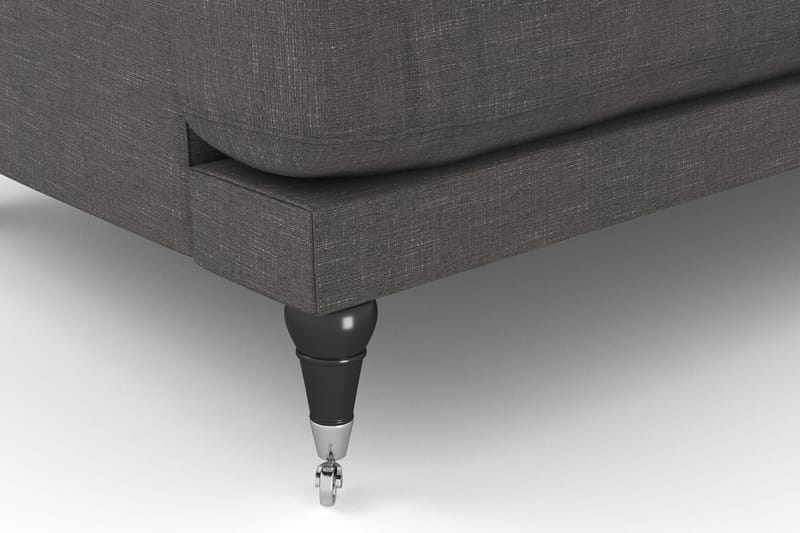 Loveseat Webber - Tummanharmaa Kromi - Huonekalut - Tuoli & nojatuoli - Nojatuoli & lepotuoli