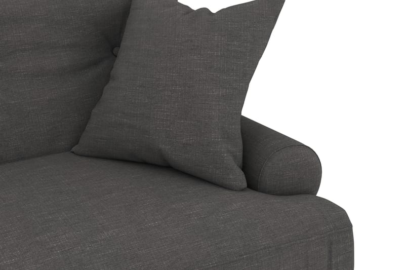 Loveseat Webber - Tummanharmaa Messinki - Huonekalut - Tuoli & nojatuoli - Nojatuoli & lepotuoli