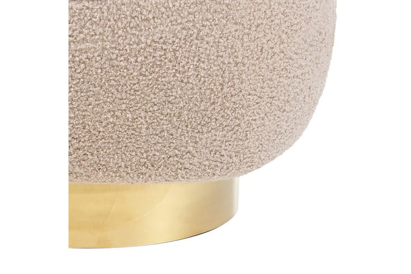 Nojatuoli Loviisa - Beige, kulta - Huonekalut - Tuoli & nojatuoli - Nojatuoli & lepotuoli