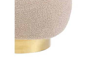 Nojatuoli Loviisa - Beige/kulta - Huonekalut - Tuoli & nojatuoli - Nojatuoli & lepotuoli
