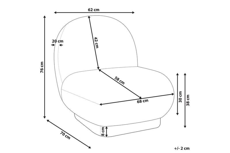 Nojatuoli Loviisa - Vihreä, kulta - Huonekalut - Tuoli & nojatuoli - Nojatuoli & lepotuoli