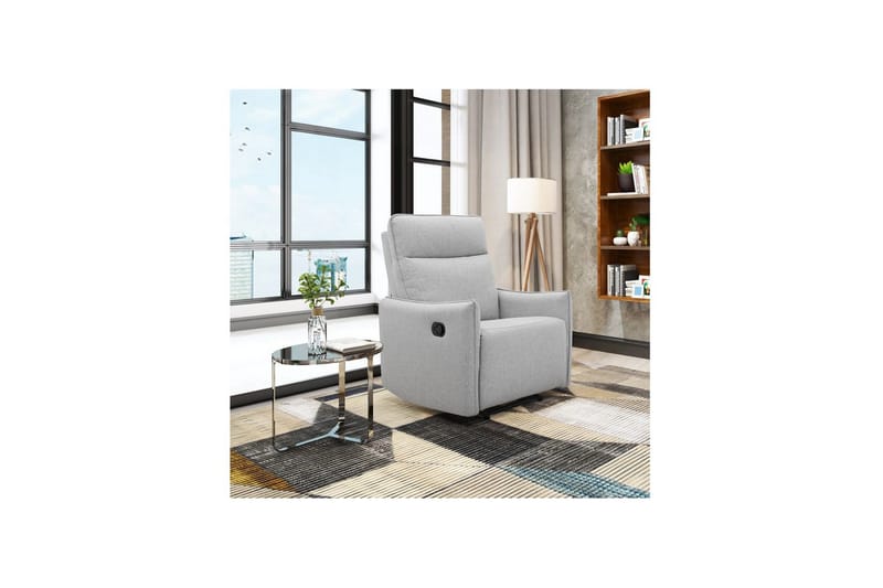 Lugo Lepotuoli - Harmaa - Huonekalut - Tuoli & nojatuoli - Nojatuoli & lepotuoli - Makuutuoli & divaanituoli