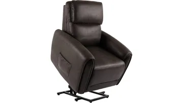 Lunaro recliner-nojatuoli, sähköinen - Ruskea - Huonekalut - Tuoli & nojatuoli - Nojatuoli & lepotuoli - Mekanismituoli