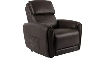 Lunaro recliner-nojatuoli, sähköinen - Ruskea - Huonekalut - Tuoli & nojatuoli - Nojatuoli & lepotuoli - Mekanismituoli