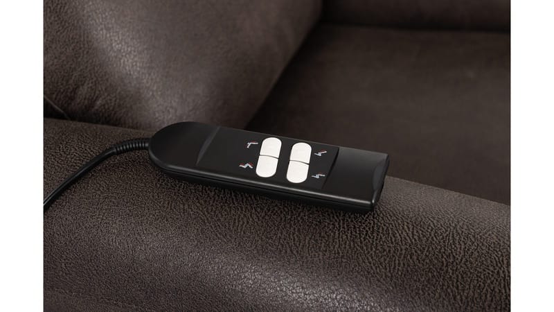 Lunaro recliner-nojatuoli, sähköinen - Ruskea - Huonekalut - Tuoli & nojatuoli - Nojatuoli & lepotuoli - Mekanismituoli