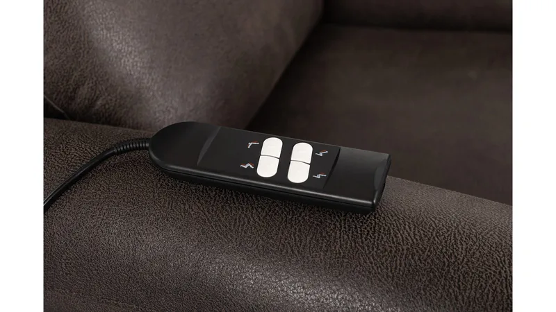 Lunaro recliner-nojatuoli, sähköinen - Ruskea - Huonekalut - Tuoli & nojatuoli - Nojatuoli & lepotuoli - Mekanismituoli