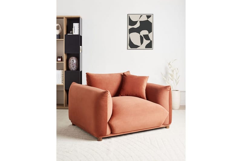 Nojatuoli Luvos - Ruskea, tumma puu - Huonekalut - Tuoli & nojatuoli - Nojatuoli & lepotuoli