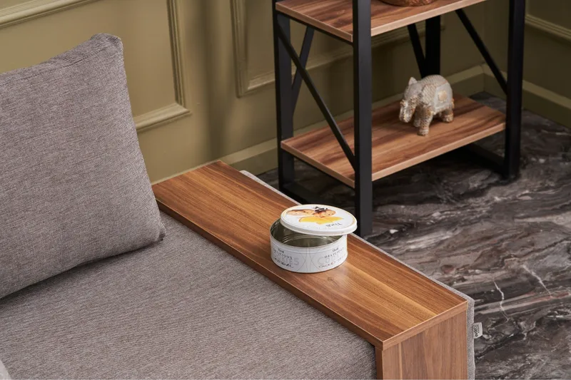 Divaaninojatuoli Bulgaria - Ruskea - Huonekalut - Tuoli & nojatuoli - Nojatuoli & lepotuoli - Makuutuoli & divaanituoli