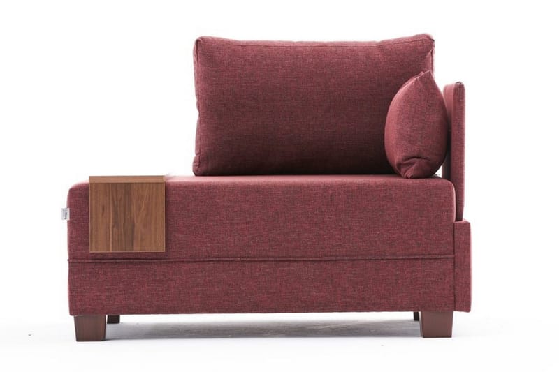 Divaaninojatuoli Bulgaria - Punainen - Huonekalut - Tuoli & nojatuoli - Nojatuoli & lepotuoli - Makuutuoli & divaanituoli