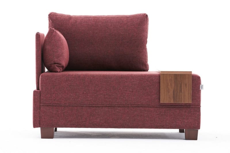 Divaaninojatuoli Bulgaria - Punainen - Huonekalut - Tuoli & nojatuoli - Nojatuoli & lepotuoli - Makuutuoli & divaanituoli