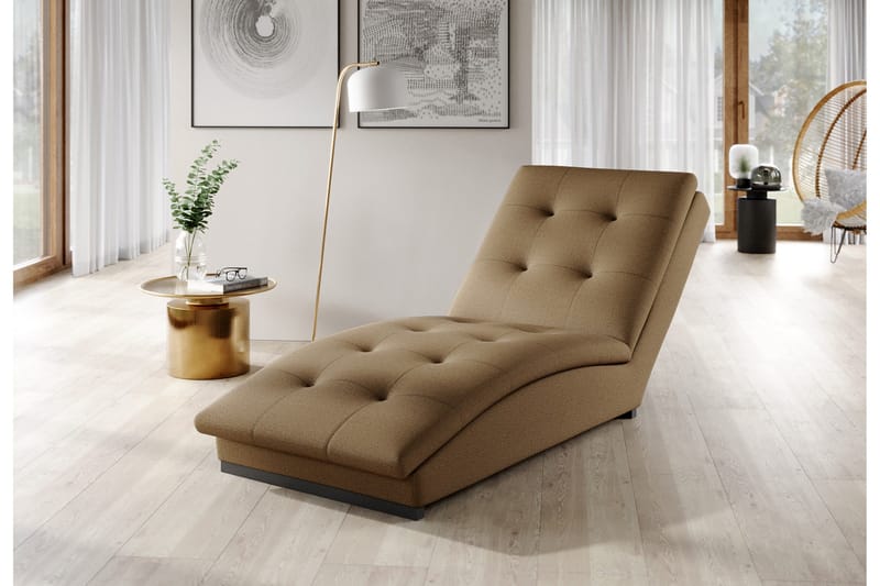 Divaaninojatuoli Manwi - Kulta - Huonekalut - Tuoli & nojatuoli - Nojatuoli & lepotuoli - Makuutuoli & divaanituoli