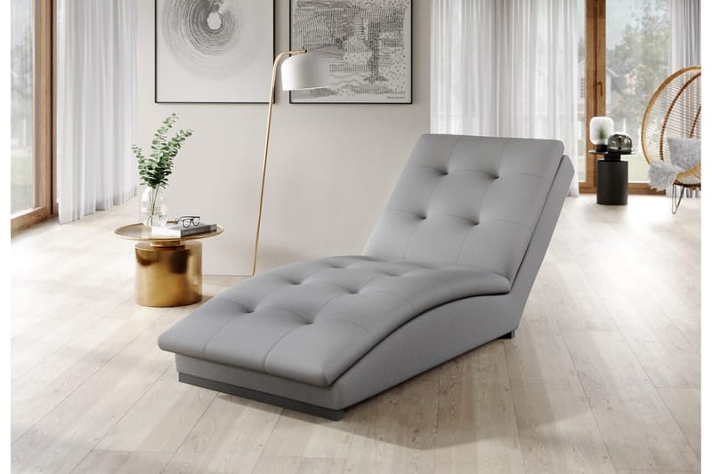 Divaaninojatuoli Manwi - Vaaleanharmaa - Huonekalut - Tuoli & nojatuoli - Nojatuoli & lepotuoli - Makuutuoli & divaanituoli