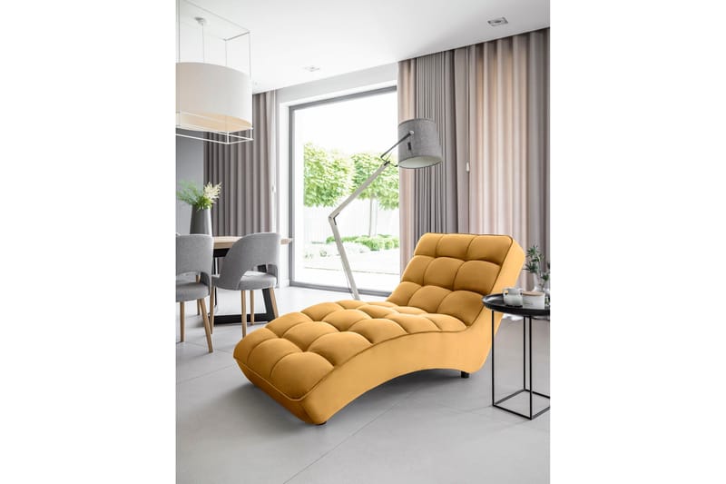 Divaaninojatuoli Mariya - Kulta - Huonekalut - Tuoli & nojatuoli - Nojatuoli & lepotuoli - Makuutuoli & divaanituoli