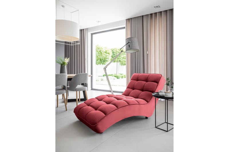 Divaaninojatuoli Mariya - Punainen - Huonekalut - Tuoli & nojatuoli - Nojatuoli & lepotuoli - Makuutuoli & divaanituoli