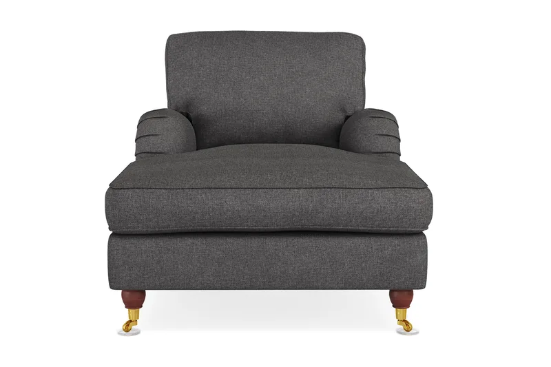 Divaaninojatuoli Oxford Lyx, Tummanharmaa