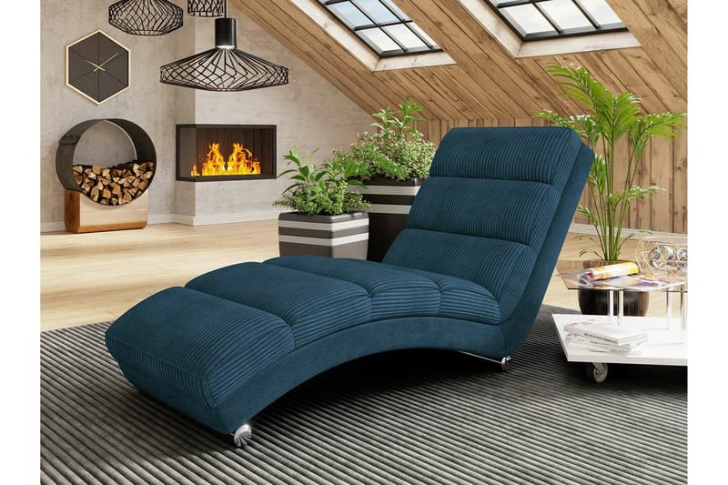 Kintore Liggfåtölj 62 cm 84x Dark blue - Huonekalut - Tuoli & nojatuoli - Nojatuoli & lepotuoli - Makuutuoli & divaanituoli