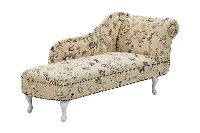 Leposohva Bubela Oikea - Beige - Huonekalut - Tuoli & nojatuoli - Nojatuoli & lepotuoli - Makuutuoli & divaanituoli