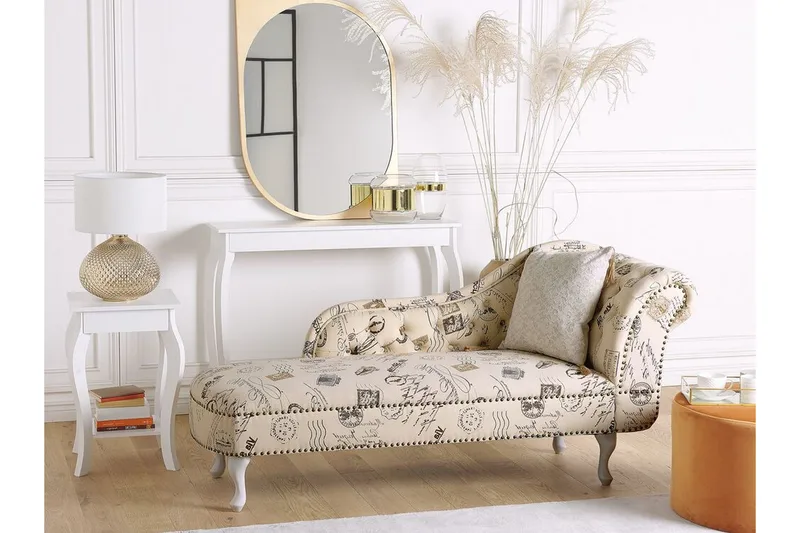 Leposohva Bubela Oikea - Beige - Huonekalut - Tuoli & nojatuoli - Nojatuoli & lepotuoli - Makuutuoli & divaanituoli