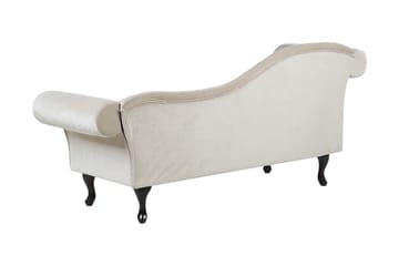 Leposohva Estanove Vasen - Sametti/Beige - Huonekalut - Sohva - Sohvasängyt