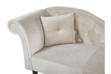 Leposohva Estanove Vasen - Sametti/Beige - Huonekalut - Sohva - Sohvasängyt